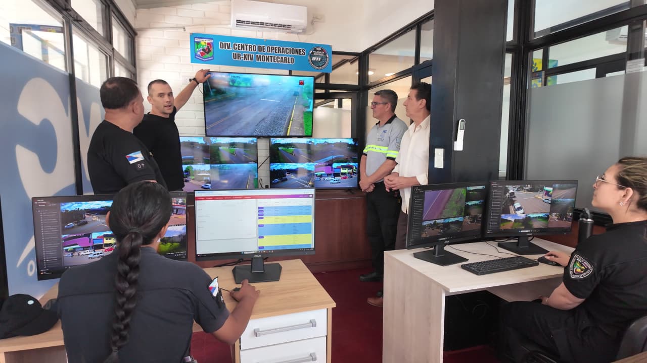Montecarlo fortalece su sistema de monitoreo y seguridad urbana 3